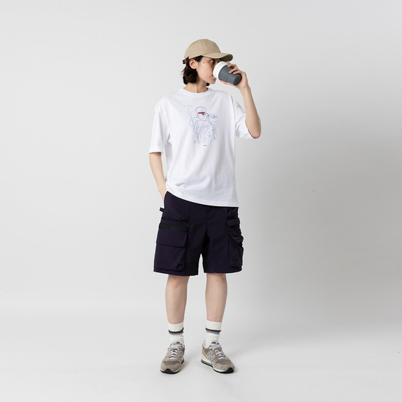 TMCAZ “Relax” Graphic Tee [白色] 廓形印花圖案短袖T恤 100%棉 第7張的照片