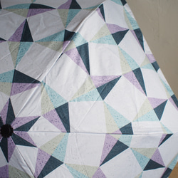 防紫外線折疊傘 kaleido 99.9% 防紫外線 防曬防雨 163456 竹柄陽傘雨傘 第11張的照片