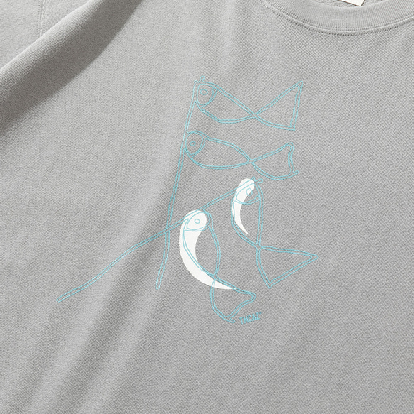 TMCAZ “Relax” Graphic Tee [淺灰色] 廓形印花圖案短袖T恤 100%棉 第12張的照片