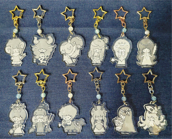 12星座キーホルダー その他雑貨 イズム 通販 14259370｜Creema
