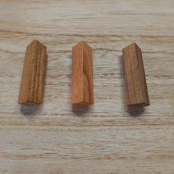 「箸置き」3個セット　人吉球磨の木工職人手づくり 3枚目の画像
