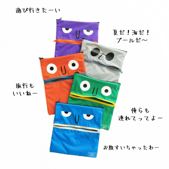 【Water Monster】スイミングバッグ　選べる５色　防水撥水仕様 10枚目の画像