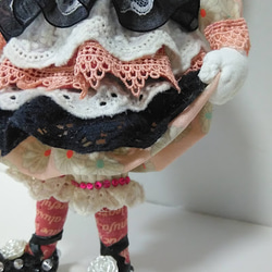 『小さな素敵なレディ』創作人形　オシャレ　プレゼント　アンティークドール風　 8枚目の画像