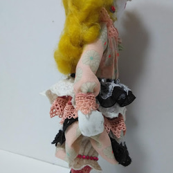 『小さな素敵なレディ』創作人形　オシャレ　プレゼント　アンティークドール風　 5枚目の画像