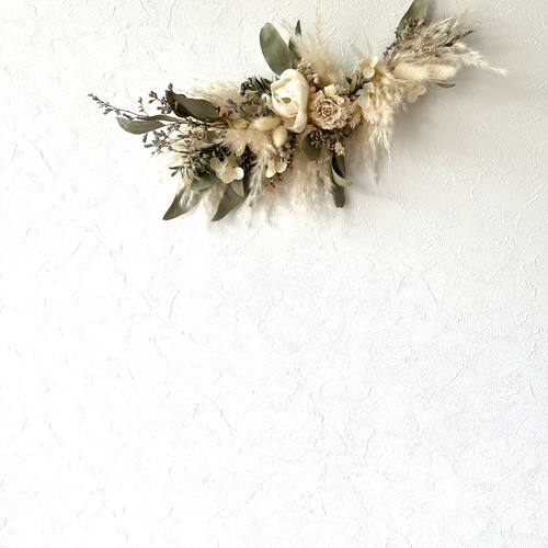 ✳︎new arrival✳︎パンパスグラスのflower object スワッグ pitoiro 