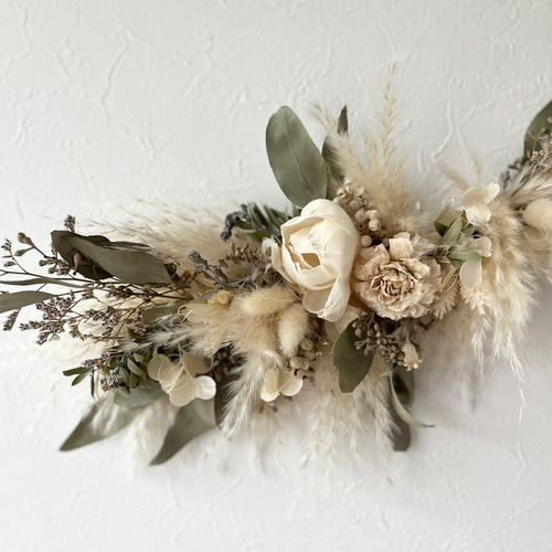 ✳︎new arrival✳︎パンパスグラスのflower object スワッグ pitoiro 