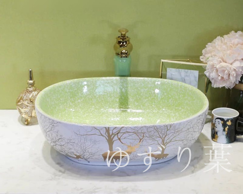 洗面ボウルセット 洗面ボール 陶器 手水鉢 手洗器 手洗い鉢 洗面器