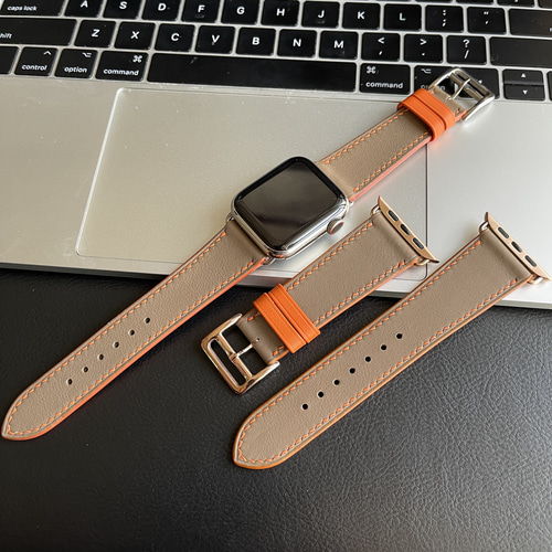 Apple Watch バンド牛皮 アップルウォッチ革レザーベルト