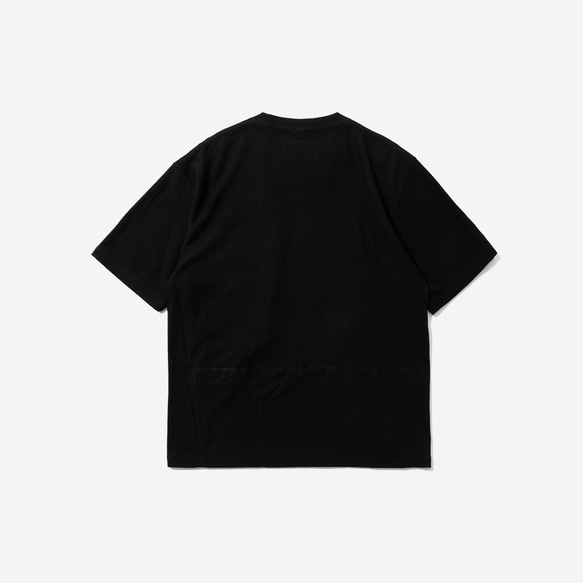 TMCAZ Smock Pocket Tee  [黑色] 立體口袋短袖T恤 100%棉 第14張的照片