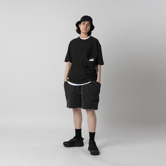 TMCAZ Smock Pocket Tee  [黑色] 立體口袋短袖T恤 100%棉 第7張的照片