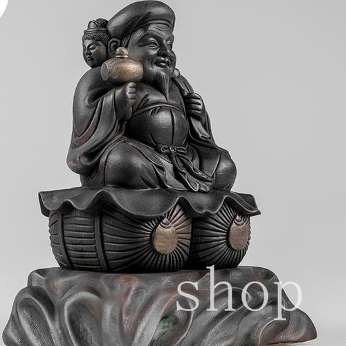 稀少☆極美精品】 三面大黒天 仏教美術 木造三面大黒天立像 東洋 稀少☆極美精品】 三面大黒天 仏教美術 木造三面大黒天立像 東洋