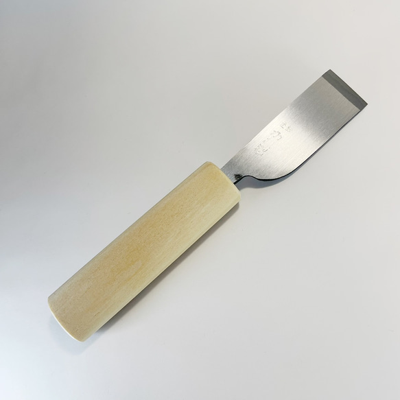 本家かね惣】革裁ち包丁 青鋼 8分（24mm） その他バッグ 本家