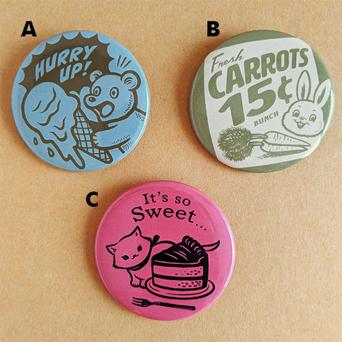 BIG TIN BADGE 大きめ缶バッジ その他雑貨 OCTOPUS CARGO 通販 BIG TIN BADGE 大きめ缶バッジ その他雑貨 OCTOPUS CARGO 通販