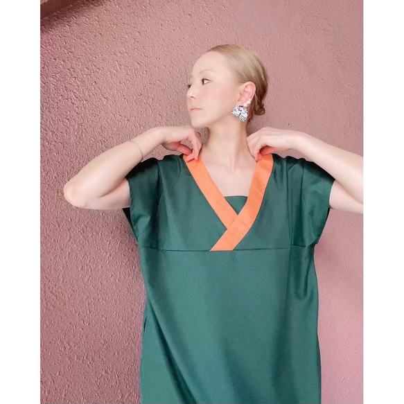 RATA❤️ 90% 紫外線防護❤️ 觸感涼爽❤️ 長度可選❤️ 大廓形，配色出色❤️ 成人穿著的絕佳選擇 第3張的照片