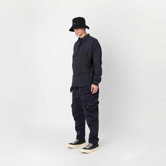 TMCAZ 3D Military Pants RX3 [Navy]立體剪裁軍褲 山系城市輕機能風 第5張的照片