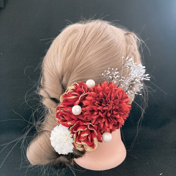新作 h59 キラキラ 和装 髪飾り 成人式 着物 振袖 結婚式 色打掛 浴衣