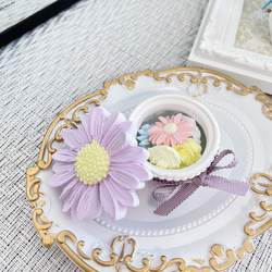 桃色ドレスのアロマストーンサシェ ディフューザー・アロマポット