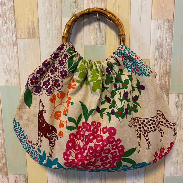 リンググラニーバッグ バンブー エチノ マルチカラー bond グラニー  