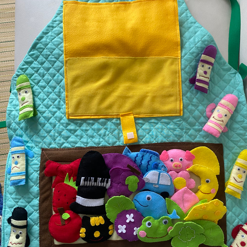 エプロンシアター どんなに色がすき その他素材 ショコラ 通販