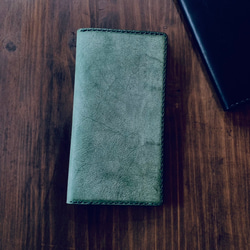 piatto 平な長財布　【送料無料】　薄い財布　ビジネス 1枚目の画像