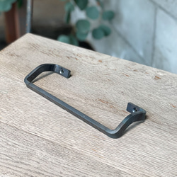 ＼送料無料／[Iron Towel Hanger]日本製 アイアンタオルハンガー 傘掛け 植物 キッチン ‐181‐ 4枚目の画像