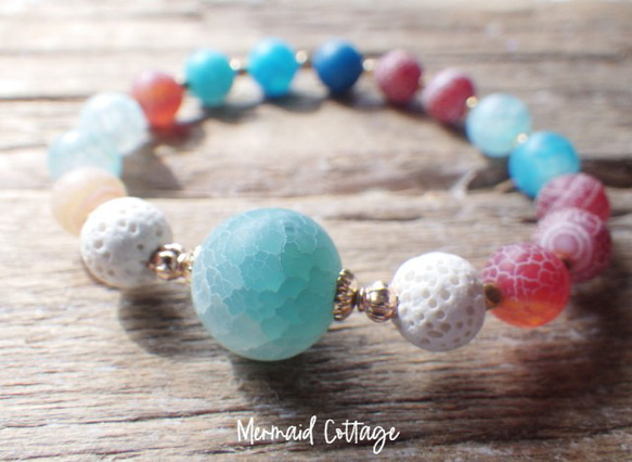 Sunset Beach Diffuser Bracelet III ☆アロマブレスレット 1枚目の画像