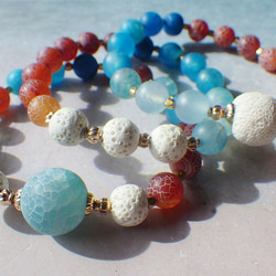 Sunset Beach Diffuser Bracelet III ☆アロマブレスレット 2枚目の画像