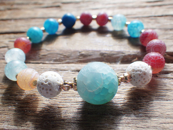 Sunset Beach Diffuser Bracelet III ☆アロマブレスレット 8枚目の画像