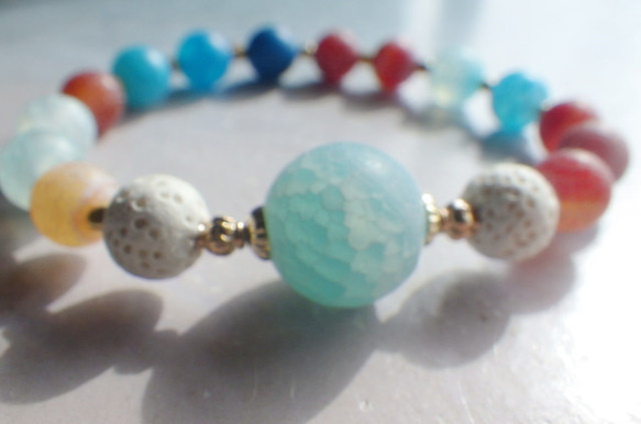 Sunset Beach Diffuser Bracelet III ☆アロマブレスレット 6枚目の画像