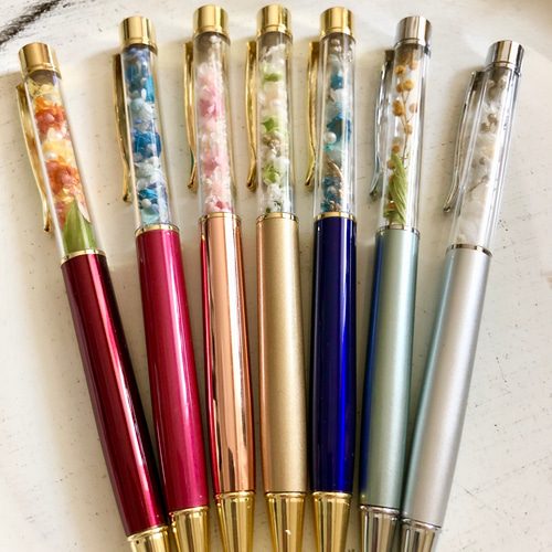ハーバリウムボールペン② 楽天市場】【ハーバリウムペン】選べるカラー 1本【メール便対応】ハー
