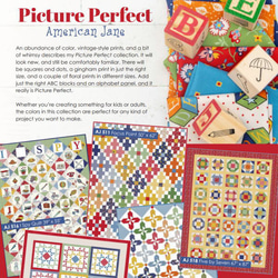 「Picture Perfect」moda Charm Pack (カットクロス42枚）American Jane 3枚目の画像