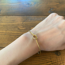 真鍮無垢のバングル 結び バングル・リストバンド i my moco 通販