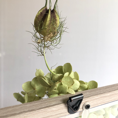 ドライフラワーフレーム紫陽花インテリア（壁掛け） ドライ