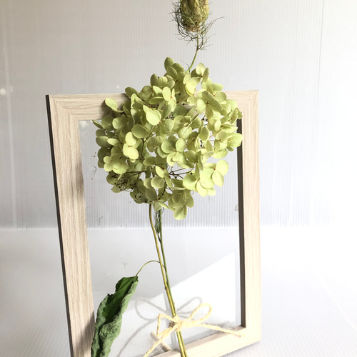 【完売】紫陽花ドライフラワー＊3Dインテリアフレーム♡ 77d880a8247067acc596d761d72980