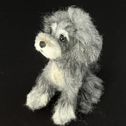 羊毛フェルト犬オーダーメイド Sサイズ15cm 羊毛フェルト Miema711
