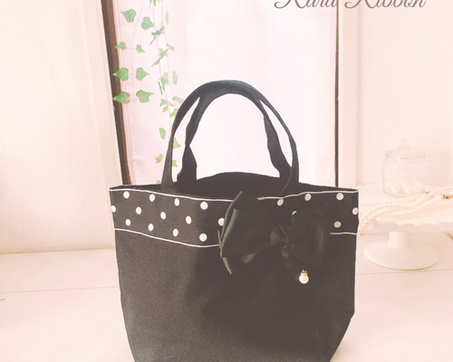 トートバッグ リボンバッグ ランチバッグ 送料無料！ トートバッグ
