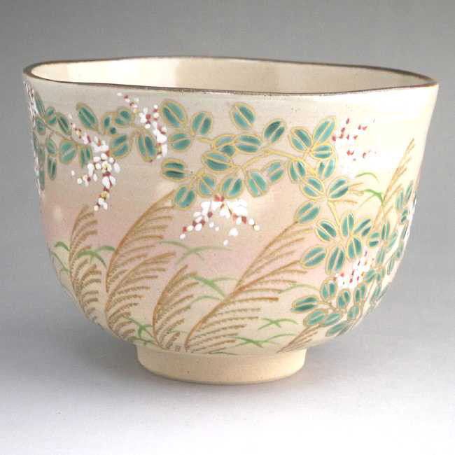 ◇商品番号 10706 爽秋抹茶茶碗 香菊 茶碗・めし碗 松韻堂 通販