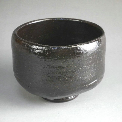 ◇商品番号 10102 福黒楽抹茶茶碗 寿楽 茶碗・めし碗 松韻堂 通販