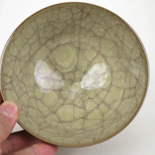 抹茶碗 米色瓷