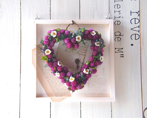 〜小春日和〜✨メモリーカフェ✨　オーダーハンドメイドリース 小春日和〜✨メモリーカフェ✨ オーダーハンドメイドリース 楽天