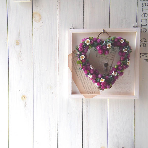 ハートリース 楽天市場】【 2025年 mamawreath 】 珍しいハートのローズリース