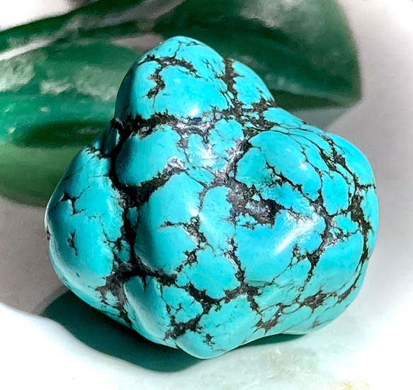旅守り】トルコ石 ターコイズ 原石 タンブル 天然石 東洋占星術師の娘