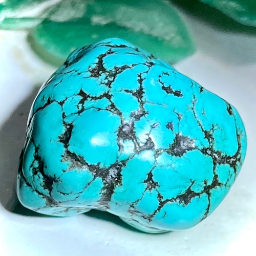 旅守り】トルコ石 ターコイズ 原石 タンブル 天然石 東洋占星術師の娘