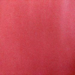 オープン３周年セール！【正絹反物】淡い苺色鮫小紋生地　幅約37×50ｃｍ単位　和布 1枚目の画像