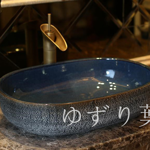 人気美品☆豪華洗面台 洗面ボウルセット 洗面ボール 陶器 手水鉢 人気美品☆豪華洗面台 洗面ボウルセット 洗面ボール 陶器 手水鉢