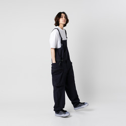 TMCAZ Multi-Pocket Overall [藏青色]多口袋連身褲吊帶褲 山系城市輕機能風 第5張的照片