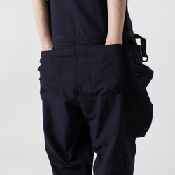 TMCAZ Multi-Pocket Overall [藏青色]多口袋連身褲吊帶褲 山系城市輕機能風 第11張的照片