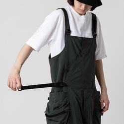 TMCAZ Multi-Pocket Overall [墨綠色]多口袋連身褲吊帶褲 山系城市輕機能風 第9張的照片