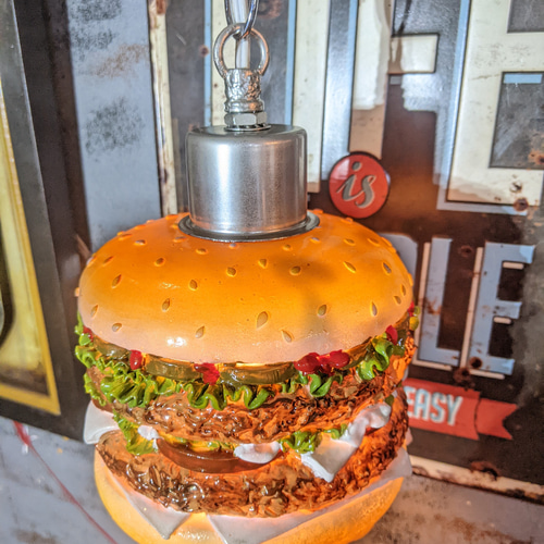 アメリカンダイナー/ BURGERS CAFE シーリングライト/ ハンバーガー