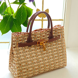 ラメルヘンテープのkadenaカデナ かごバッグ La Mer Mea 通販 14266258